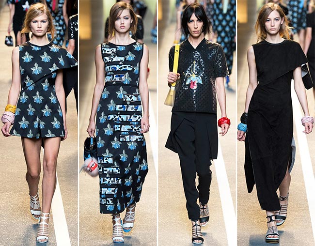 Fendi Gucci Milan Fashion Week Proljece ljeto 2015