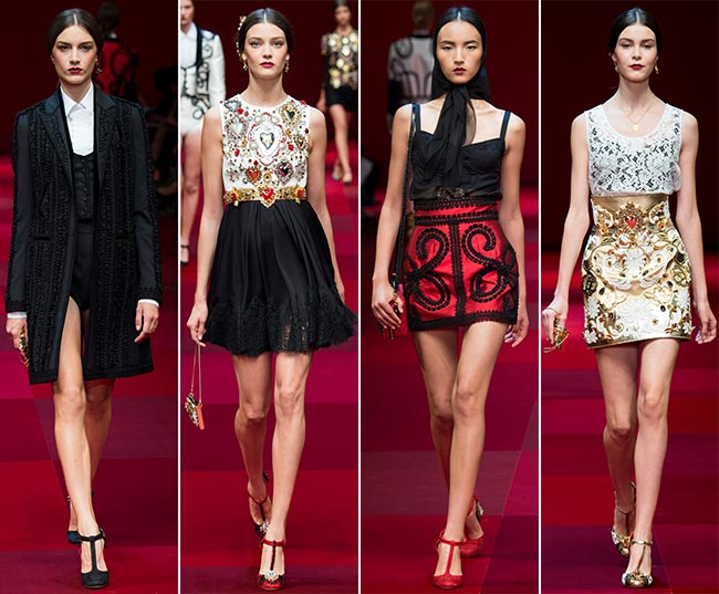 Dolce & Gabbana Milan Fashion Week  Proljece ljeto 2015