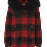 5 Mr and Mrs Italy Shearling Plaid Jacket