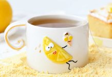 šalica veela s kamilicom