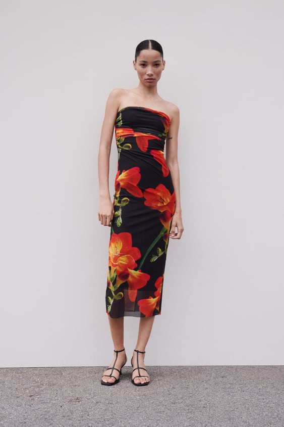 Cvjetna haljina Zara