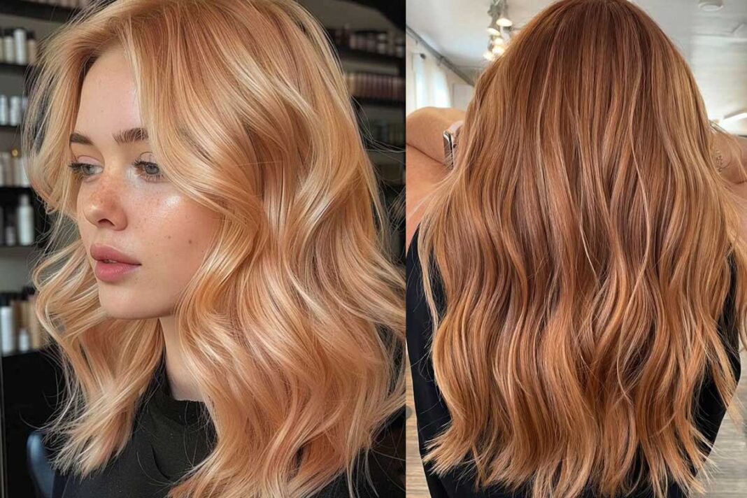 Strawberry blonde boja kose