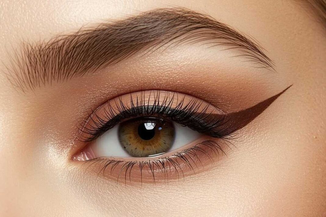 smedi-eyeliner Smeđi eyeliner