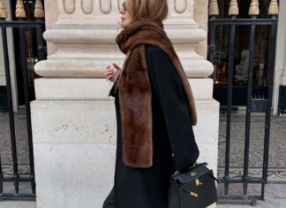 sal od umjetnog krzna modni dodaci zima