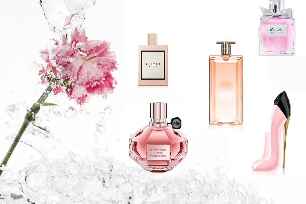 parfemi proljece Parfemi za proljece sa ruzom na slici