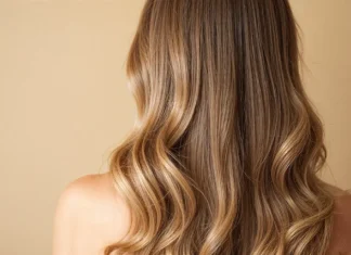 Duga kosa s pramenovima