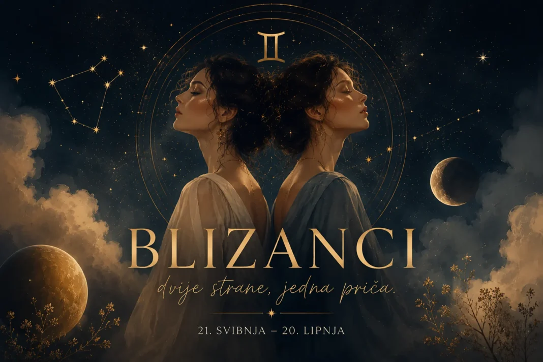 blizanci o znaku Blizanci Horoskopski znak