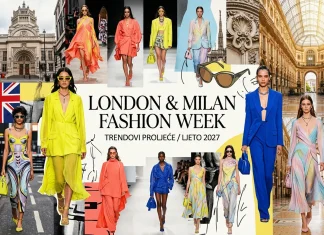 Proljeće i ljeto 2027. bit će sve samo ne dosadni: ovo su trendovi s Fashion Weeka London i Milan Fashion week vizual