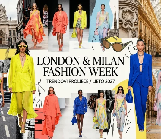 Proljeće i ljeto 2027. bit će sve samo ne dosadni: ovo su trendovi s Fashion Weeka London i Milan Fashion week vizual